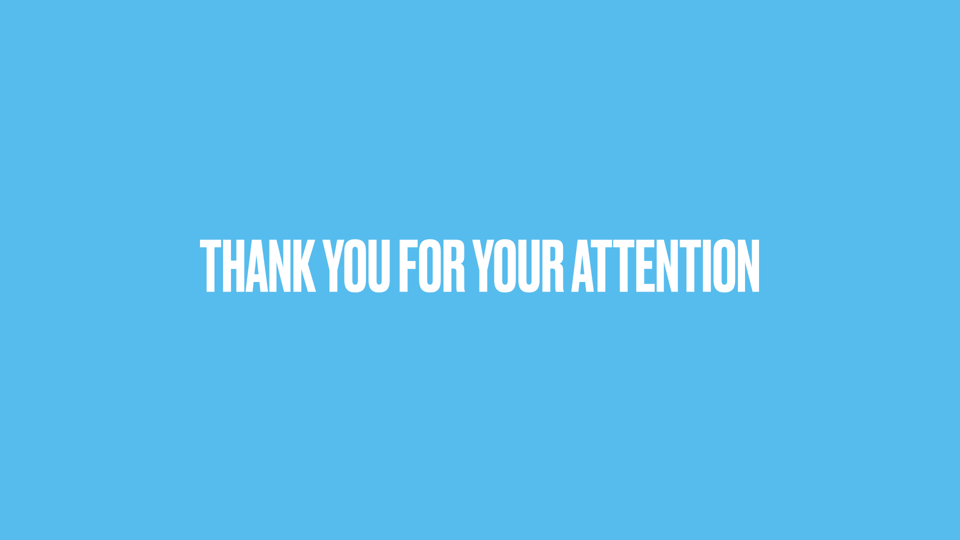 Slide – Thank You